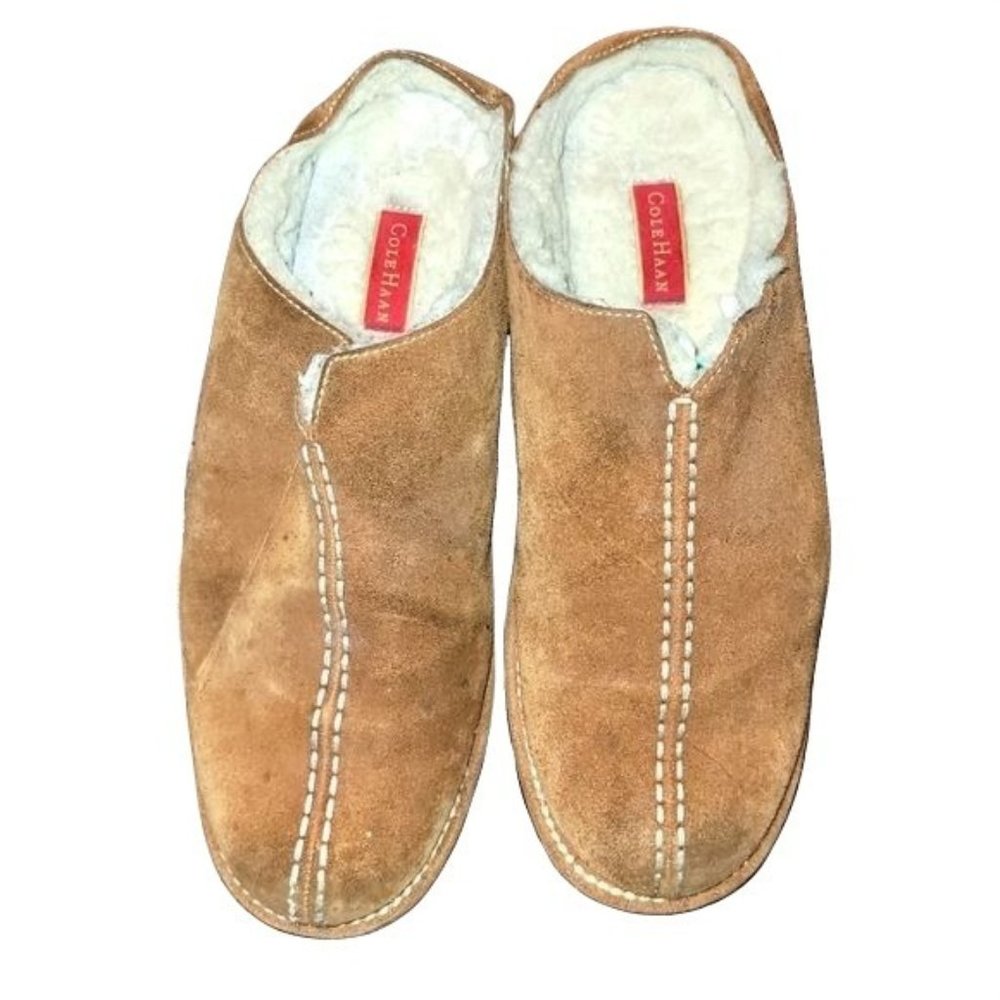 Cole Haan slip-on shoes Womens 8B shearling lined
